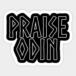 Praise Odin Sticker